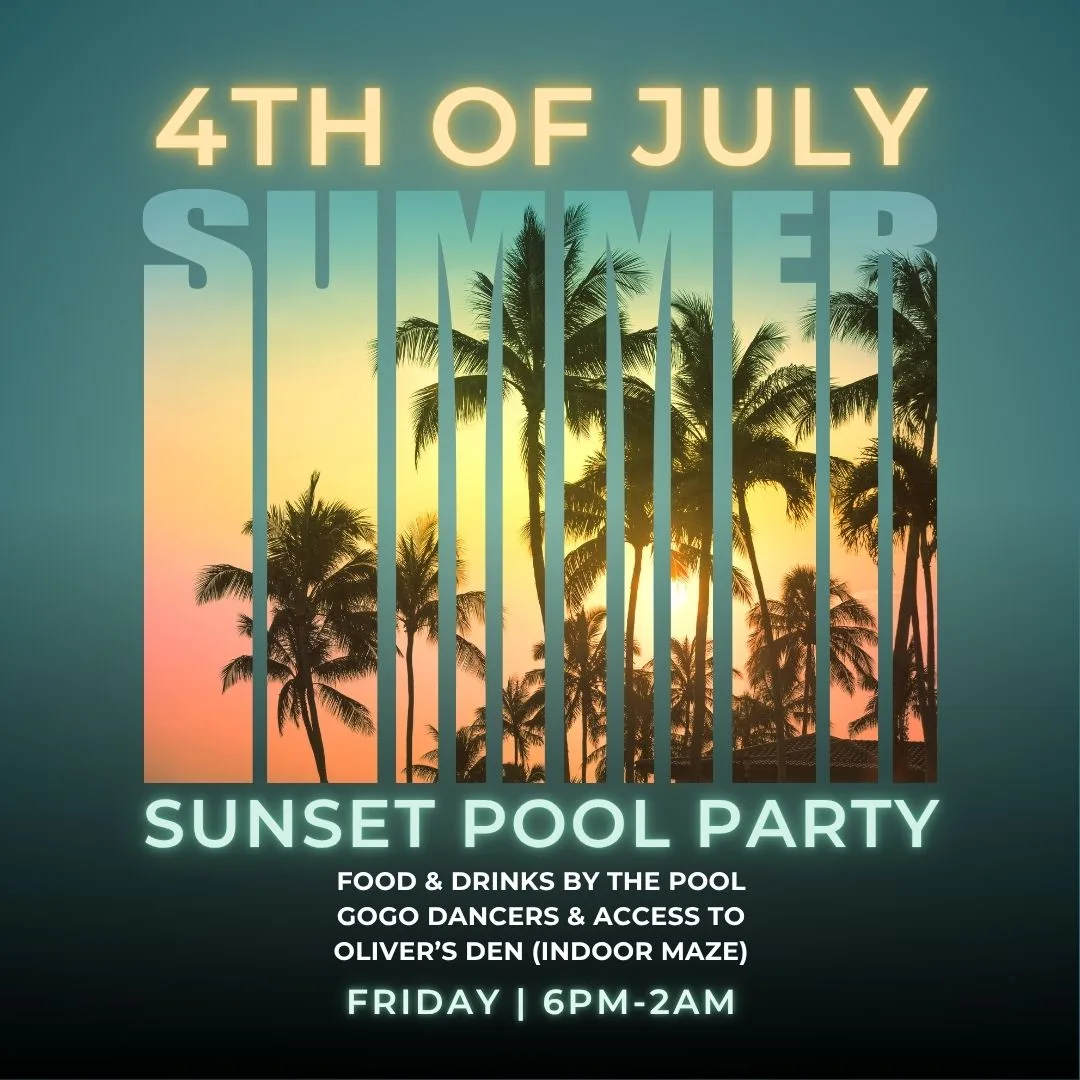 Celebrate the 4th of July at Casa Oliver’s Ultimate Sunset Pool Party