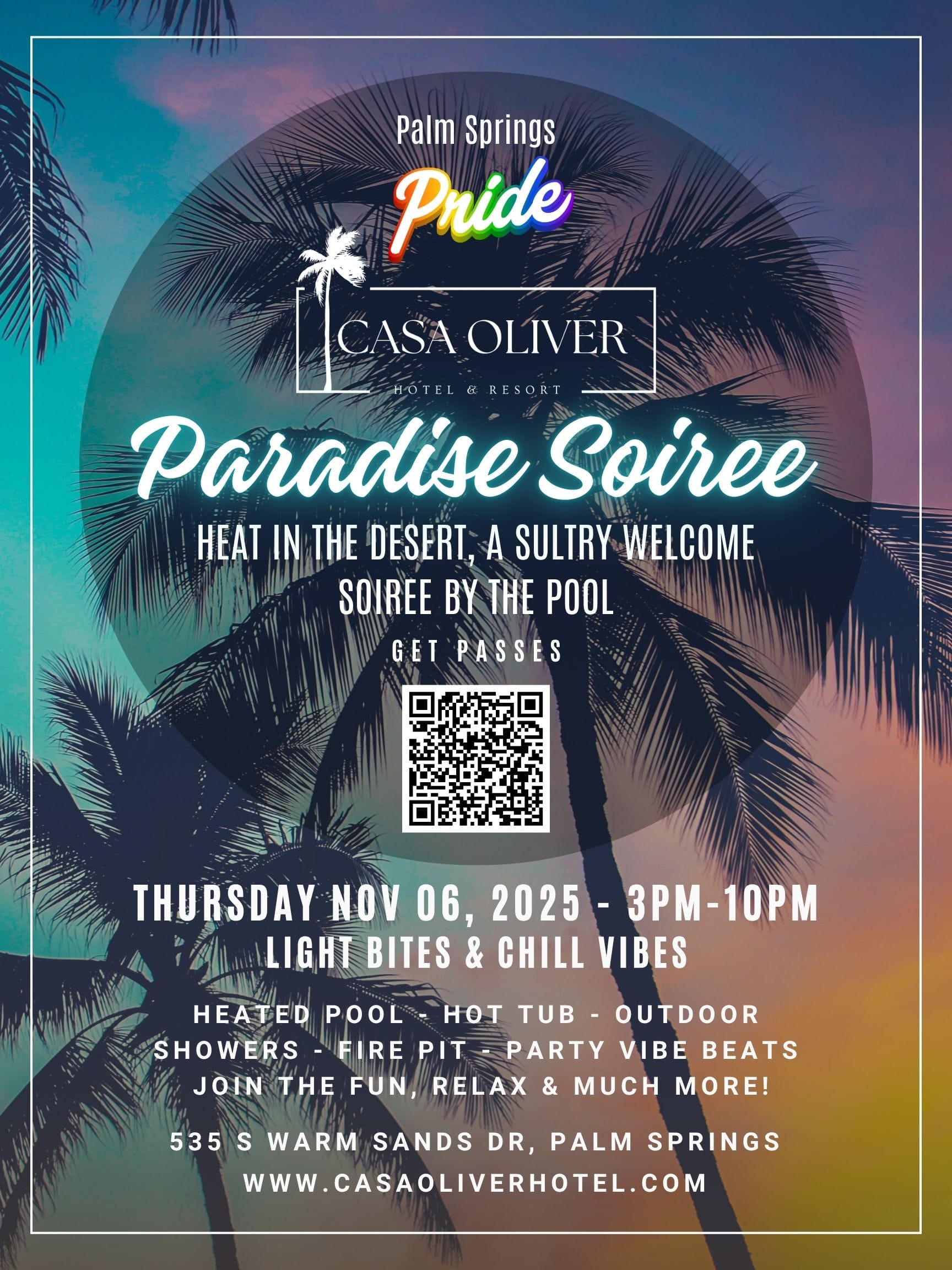 Casa Oliver Palm Springs Pride Paradise Soiree