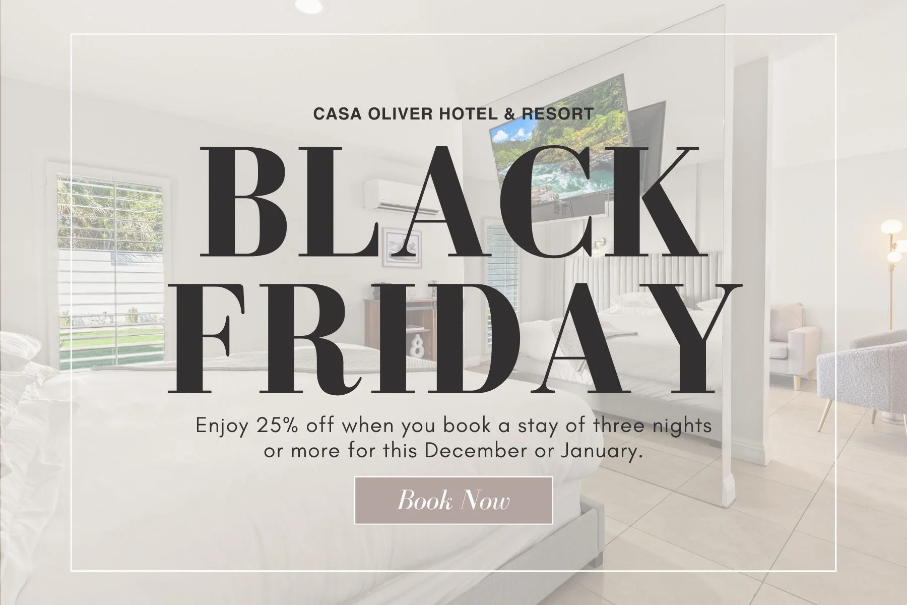 Casa Oliver Black Friday Sale: Save 25% on Your Winter Gaycation in Palm Springs