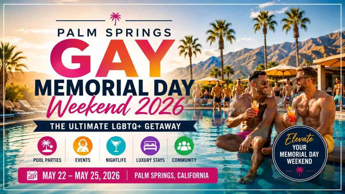 Palm Springs Gay Memorial Day Weekend 2026: Ultimate Guide for Gay Men